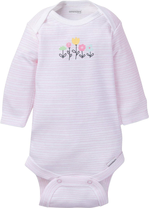 , Unisex Baby, 6-Pack Long Sleeve Bodysuits